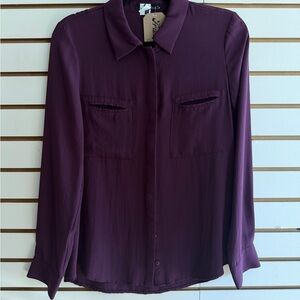 Ro & De Plum Collared Shirt